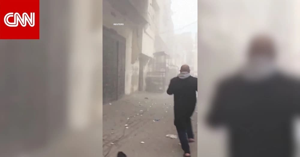 شاهد.. غارات إسرائيلية مميتة تتواصل على غزة رغم وقف إطلاق النار