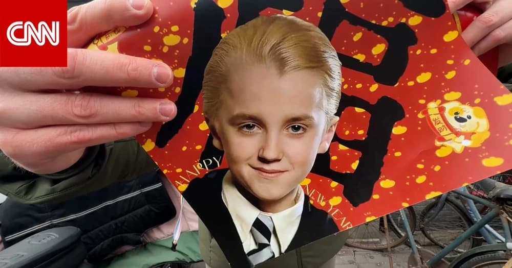 شخصية من سلسلة "هاري بوتر" تصبح رمزًا للاحتفال بالعام الجديد في الصين.. شاهد السبب